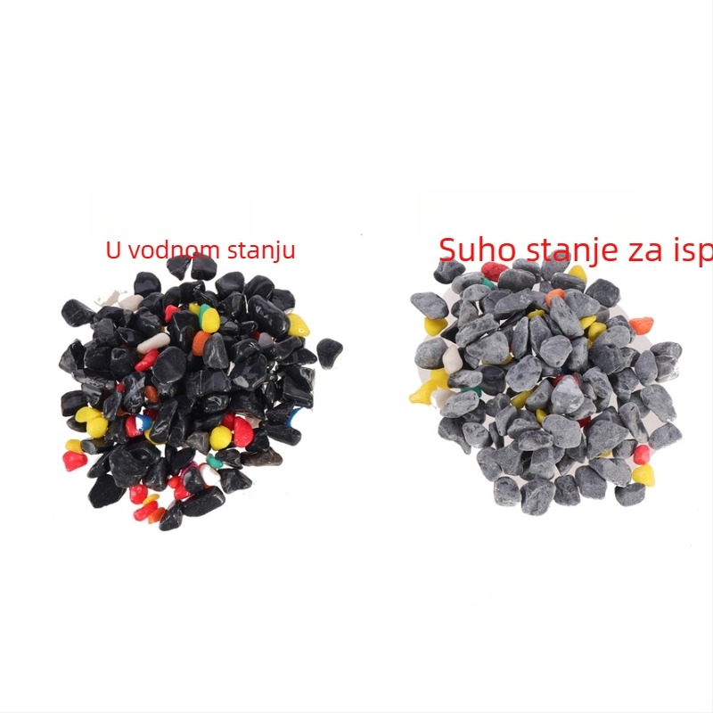 Osnovni pijesak za akvarij za pejzažiranje – kamen, prirodni kamen, 0,9 kg, 1 vrećica, levana