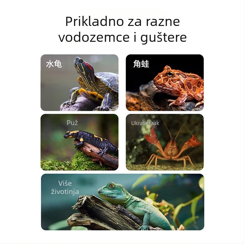 Platforma za Kornjače u dubokim vodama s plutajućim otokom i ljestvicom – Materijal: smola; Marka: Tim Yue; Težina: 500; Oprema za akvarij