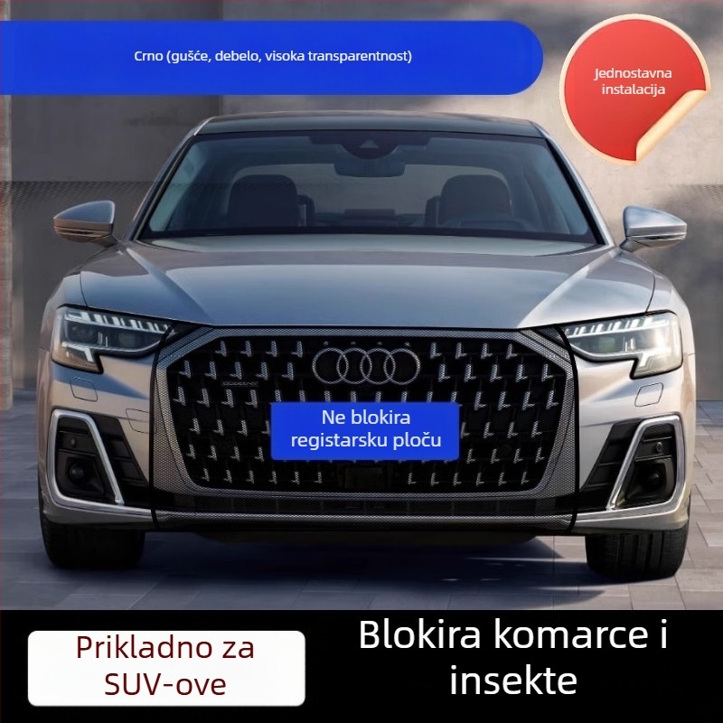 Metalna rešetka radijatora automobila — zaštita od insekata, prednja rešetka, OEM