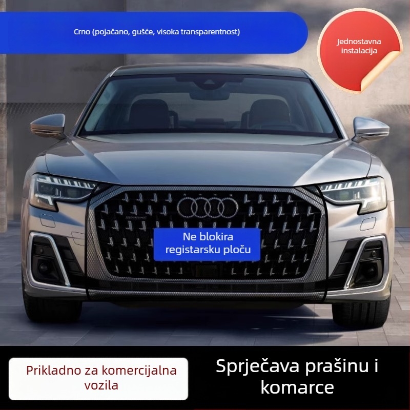 Metalna rešetka radijatora automobila — zaštita od insekata, prednja rešetka, OEM