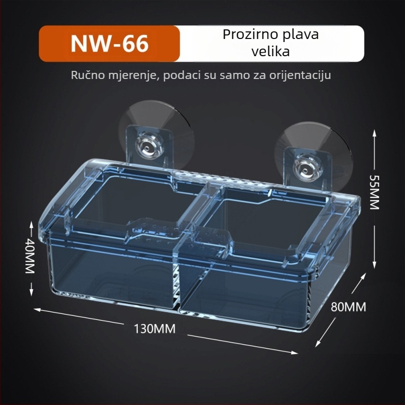 NOMOY PET Posuda za hranu za gmazove (gušteri i kornjače) — nije uvezeno, prikladna za guštere ili ptice.