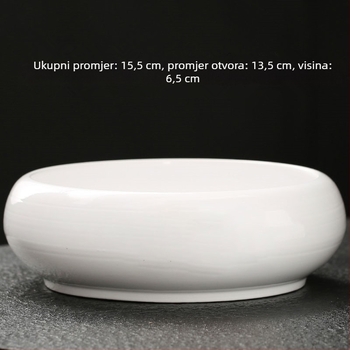 Keramički cvjetni lonac za podnu upotrebu, jednostavan dizajn, kućno vrtlarstvo