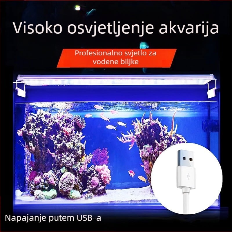 Yusheng PVC akvarijska rasvjeta za pejzažno osvjetljenje, ispod 36W