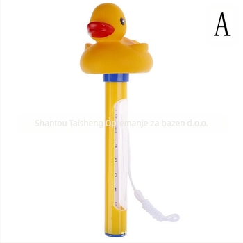 Plivajući termometar za bazen s motivom životinje, model K5577, promjer ulaza 2, ciklus 2, zapremina bazena 100