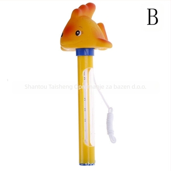 Plivajući termometar za bazen s motivom životinje, model K5577, promjer ulaza 2, ciklus 2, zapremina bazena 100