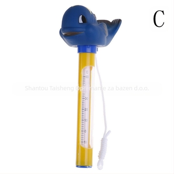 Plivajući termometar za bazen s motivom životinje, model K5577, promjer ulaza 2, ciklus 2, zapremina bazena 100