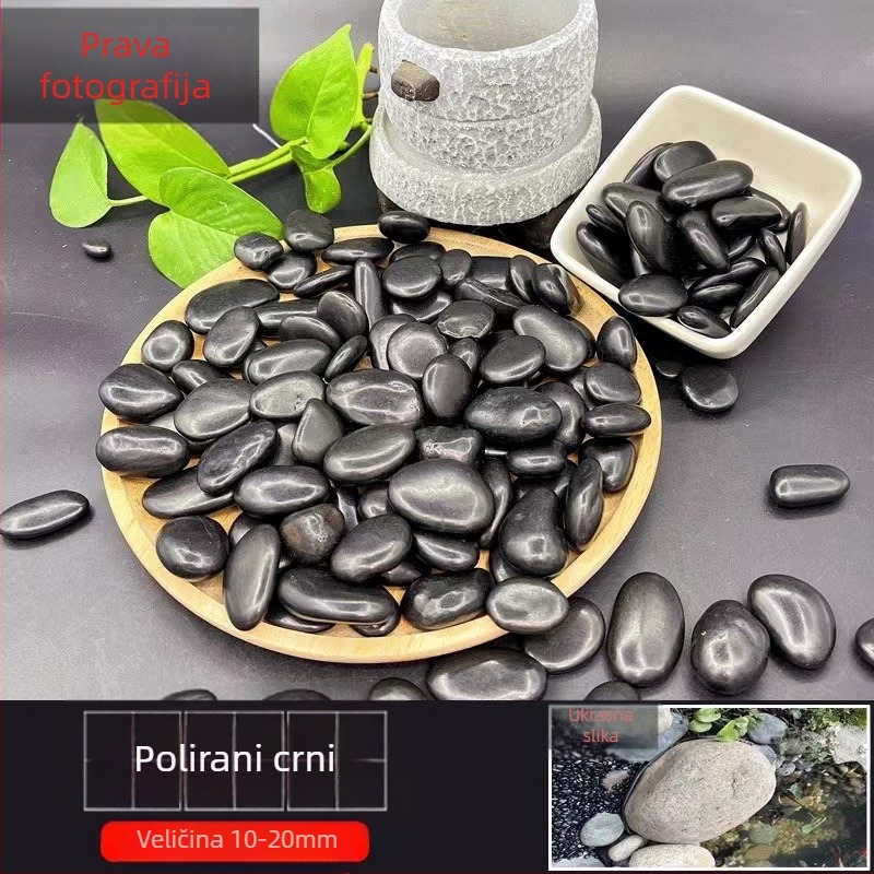 Kamenčići za podlogu vrta i ukrašavanje akvarija; uključuje Rain Flower kamenje i prirodne male kamenčiće; Materijal: šljunak; Tip: Drugo; Pogodno za ukrašavanje vrta i akvarija