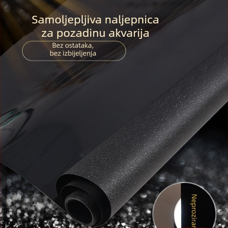 Pozadina za akvarij - samoljepljiva, uzorak 69850, za dnevni boravak, matni dekorativni film za staklo