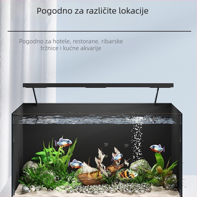 Pozadina za akvarij - samoljepljiva, uzorak 69850, za dnevni boravak, matni dekorativni film za staklo