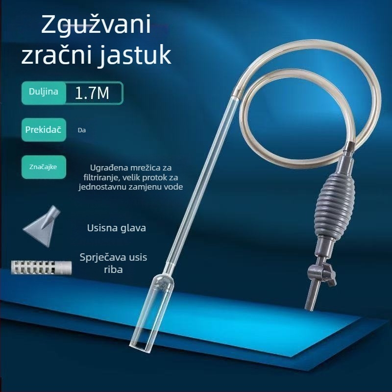 Automatski sustav za izmjenu vode za akvarij od ABS plastike, funkcija drenaze, ručno čišćenje pumpa za vodu, cijev za izmjenu vode, čistač pijeska — Hong people