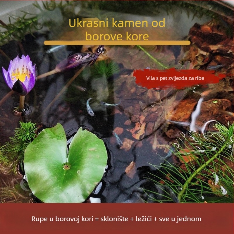 Akvarijska ukrasna blato smjesa s keraminskim pijeskom i podlogom za biljke (ne zamućena voda) za hidroponsko akvarijsko uređenje — blato Pennywort Bowl, Lotus blato, Lotus Pond blato; Marka: Other; Uvoz: Ne