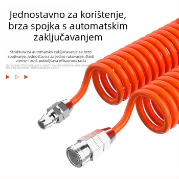 Teleskopsko najlonsko crijevo zraka marki Yushun, cijev visokog tlaka