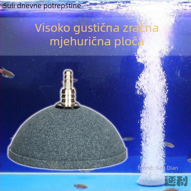 Ploca za kisik za akvarij – kruškolikog oblika, aeracijski kamen, 500 g, Qian Dun