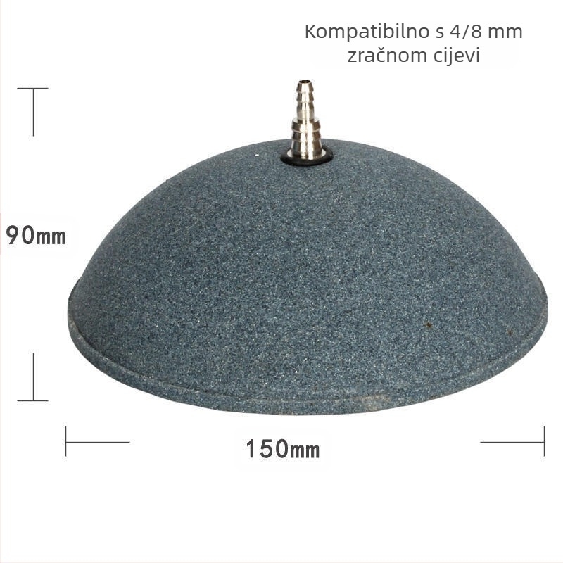 Ploca za kisik za akvarij – kruškolikog oblika, aeracijski kamen, 500 g, Qian Dun