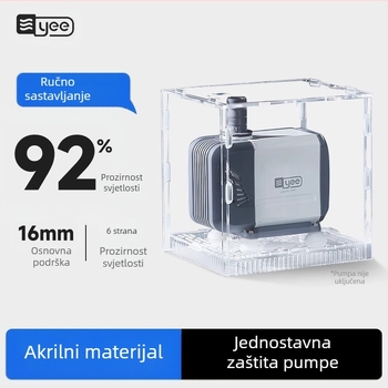 Poklop za pumpu akvarija — akril, porijeklo: Shandong, marka Yee, za potopne pumpe, zaštitnik filtera za akvarij, oprema za akvarij