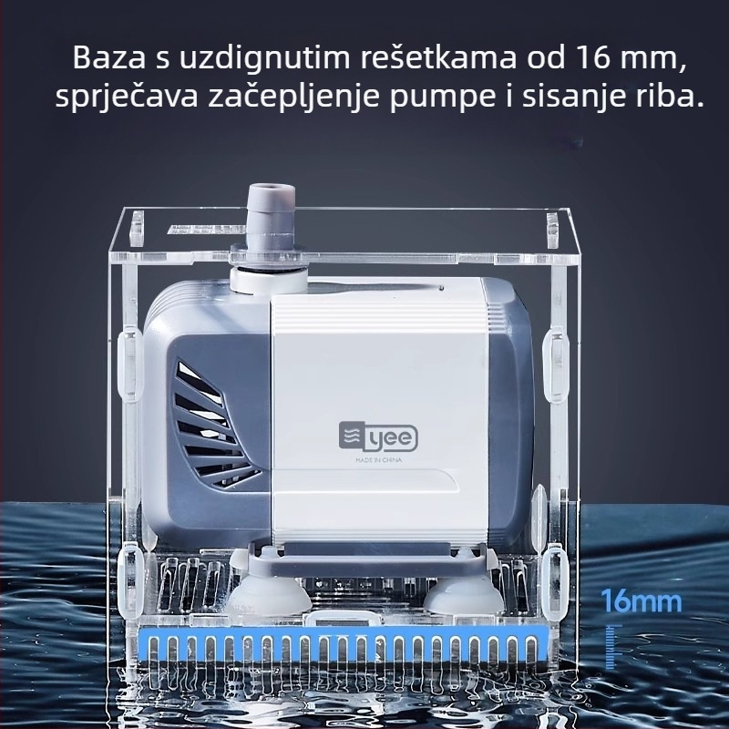 Poklop za pumpu akvarija — akril, porijeklo: Shandong, marka Yee, za potopne pumpe, zaštitnik filtera za akvarij, oprema za akvarij