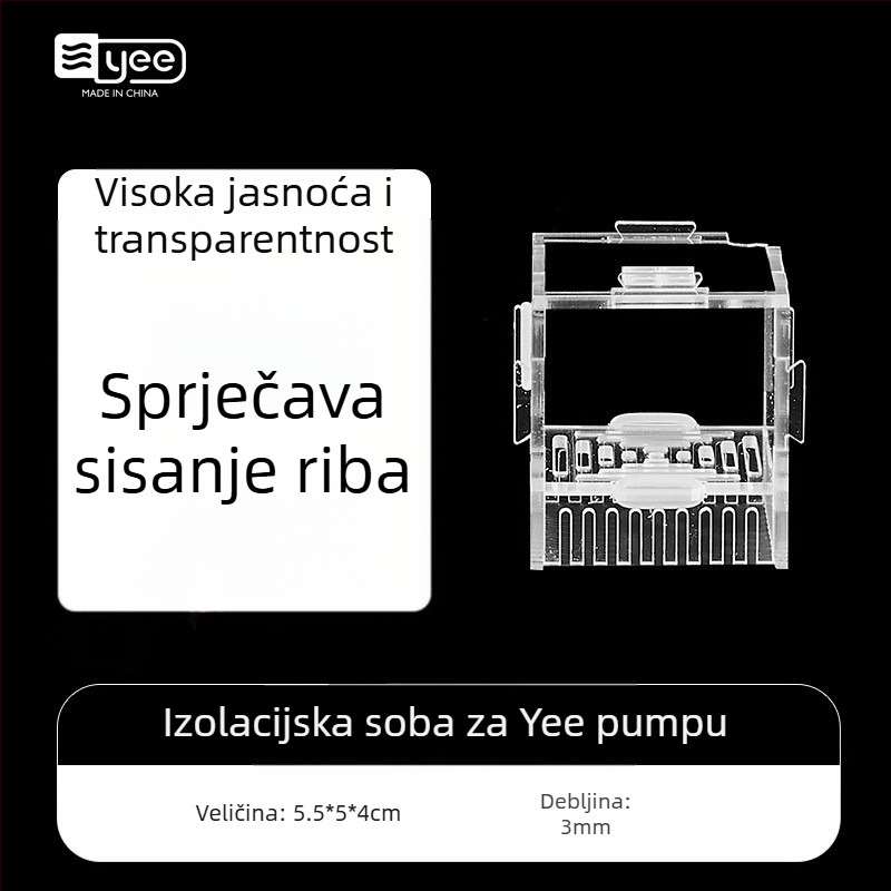 Poklop za pumpu akvarija — akril, porijeklo: Shandong, marka Yee, za potopne pumpe, zaštitnik filtera za akvarij, oprema za akvarij