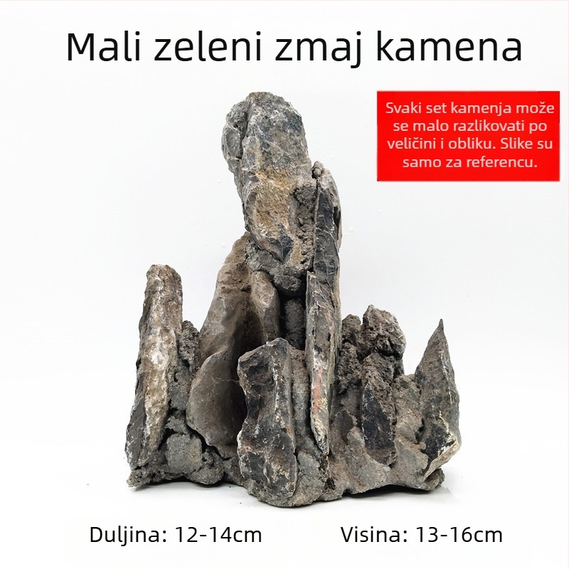 Terarij za Kornjače: platforma za sunčanje od kamenih ploča, dekorativno kamenje