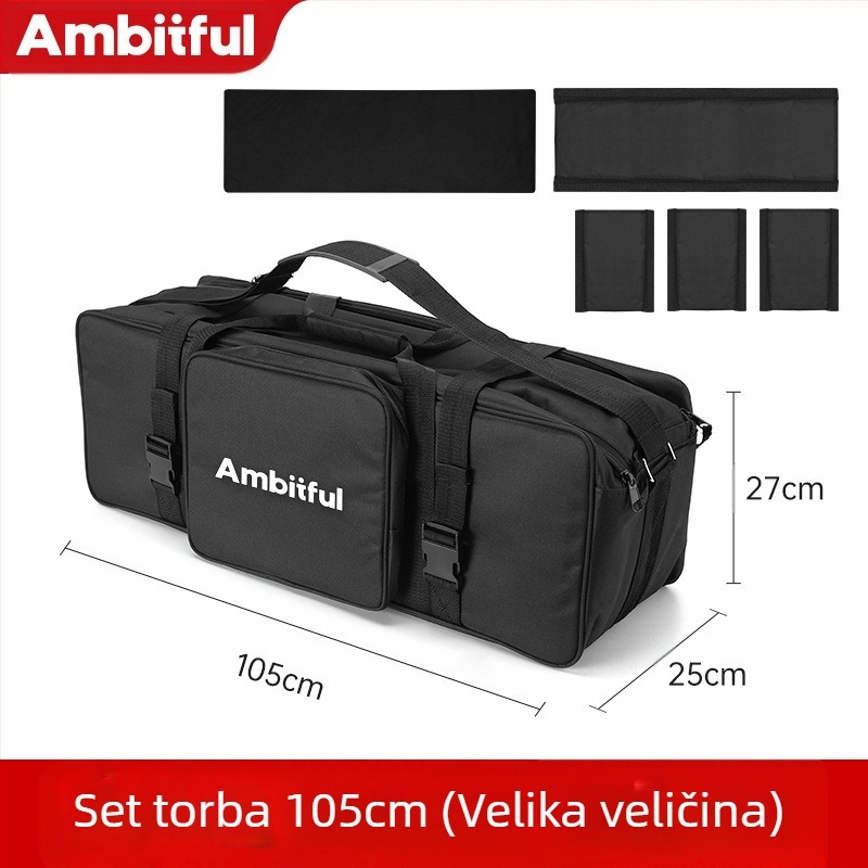 Set nosača svjetla za fotografiju s torbom – Zhijie, Oxford tkanina, težina 1,64 kg, opća kompatibilnost