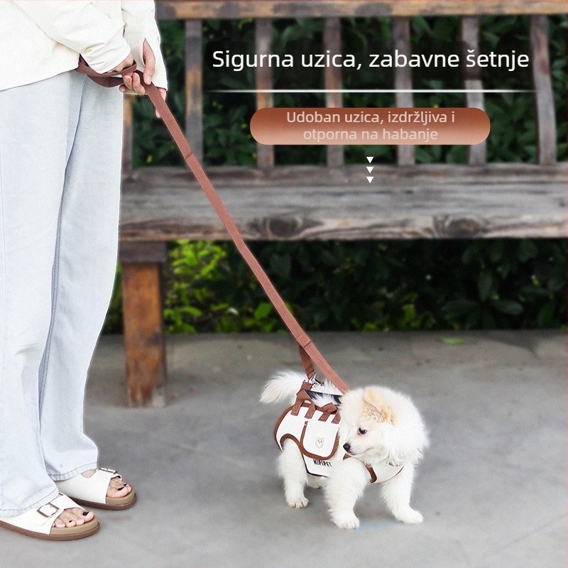 Nosič za kućne ljubimce, prozračni Oxford materijal, kapacitet 6 kg, mekana konstrukcija, nošenje u ruci ili crossbody