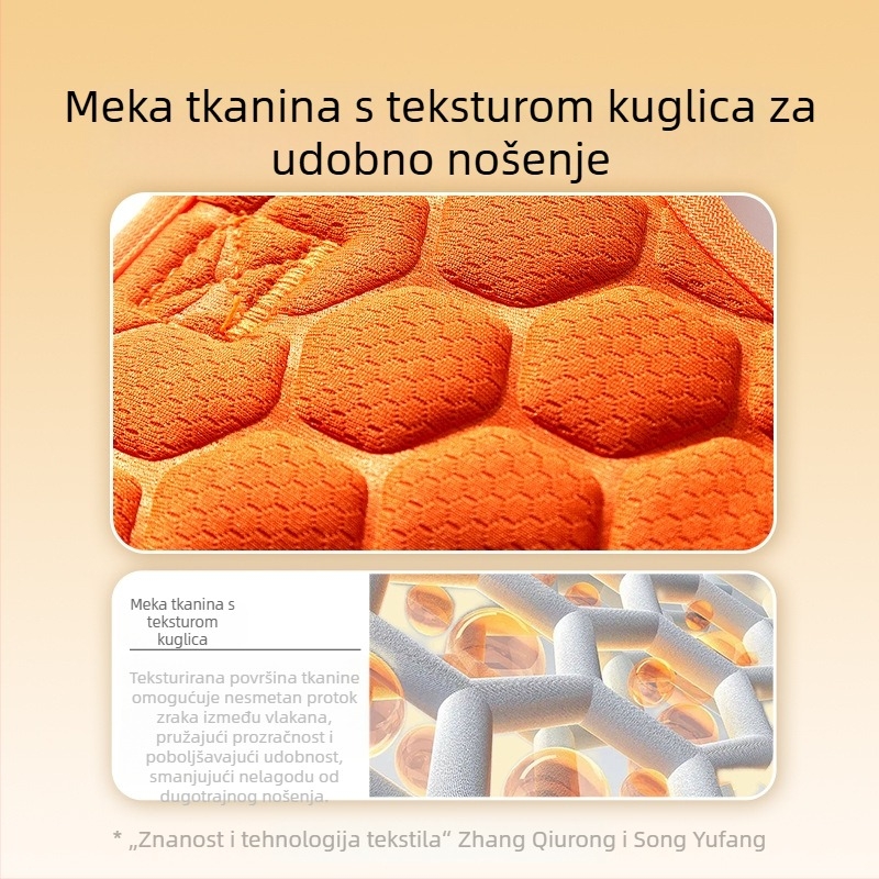 Narančasti podesivi prsni i leđni harness za velike pse s masažnom jastučićem, pogodan za Zlatnog retrivera, za šetnju na otvorenom