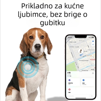 FIND-Y12 Kružni globalni lokator s inteligentnim praćenjem, dvostruki alarm za gubitak, domet 10–15 m, baterija 210 mAh, ABS kućište, 7,77 g, za novčanik, ključeve i kućne ljubimce