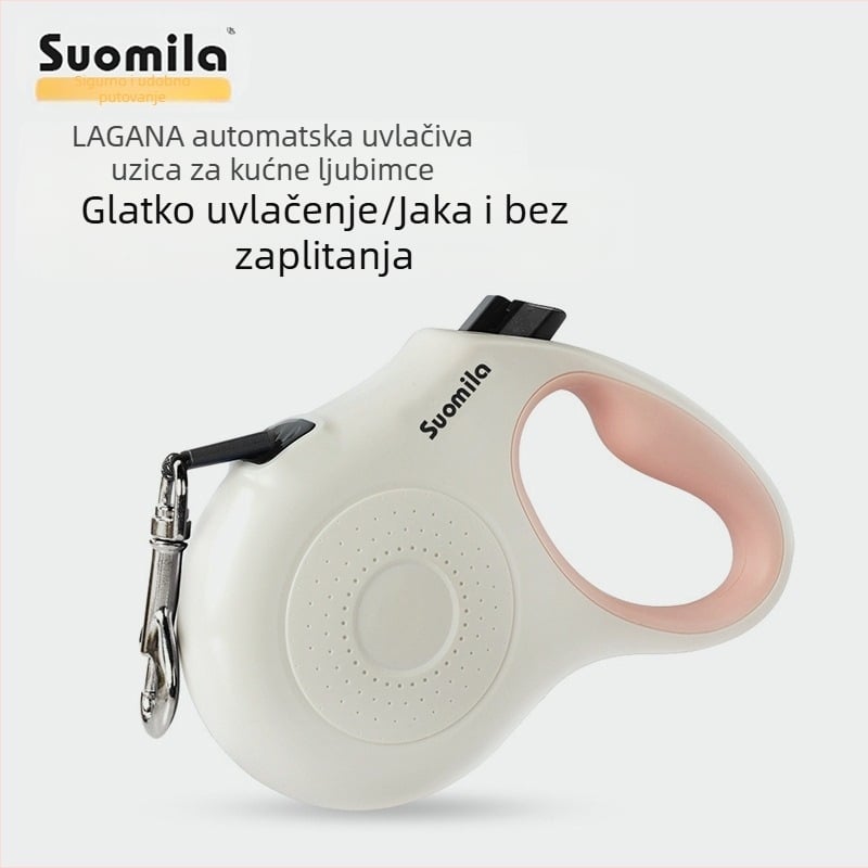 Visokokvalitetan najlonski automatski povodac za pse s produženom duljinom