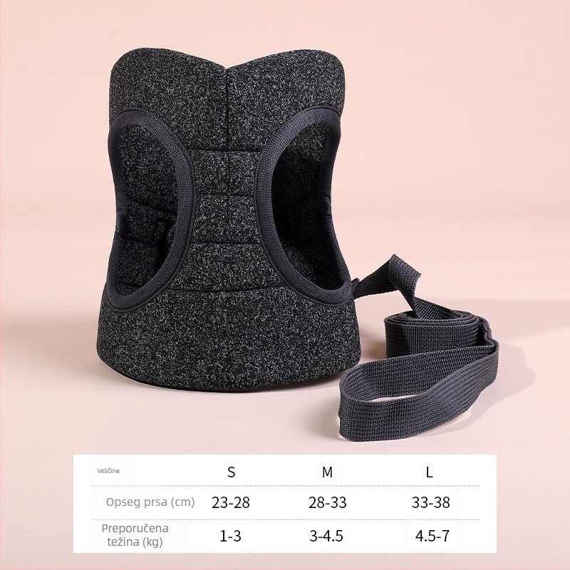 Mačji prsni hám s quilted materijalom, Da Da Bear