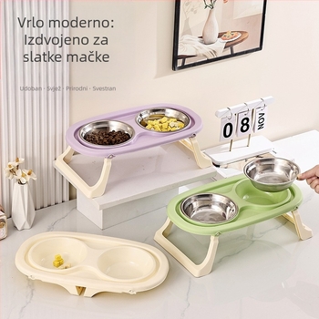 Miska za mačke, plastična posuda za kućne ljubimce, brenda Cute, za mačke, 28-dijelni set