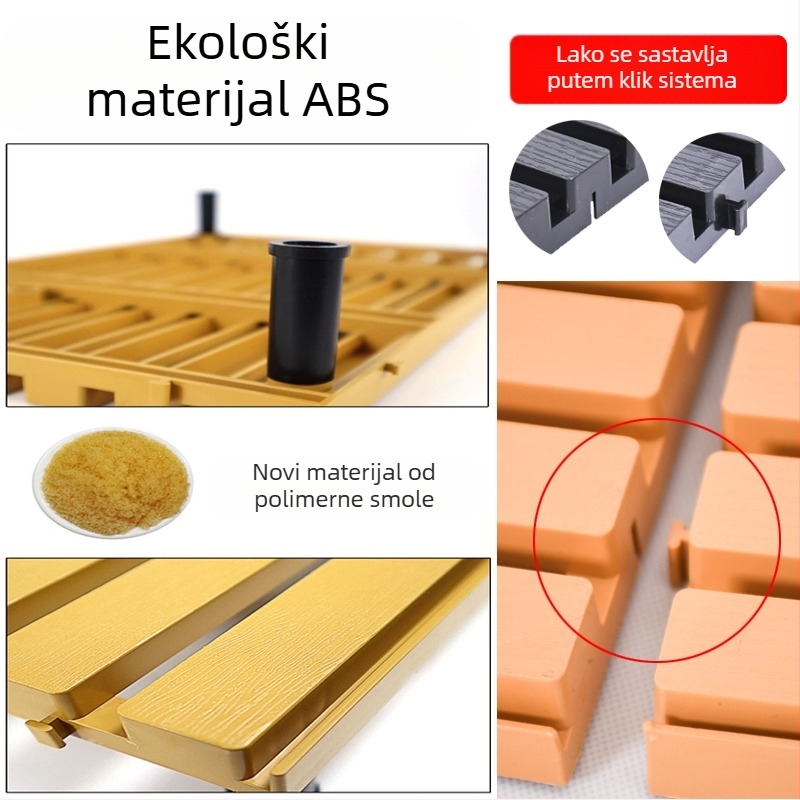 Plastična podloga za dno hladnjaka u supermarketu; otporna na vlagu i čuva svježu svinjetinu; Marka: Other; Materijal: Other