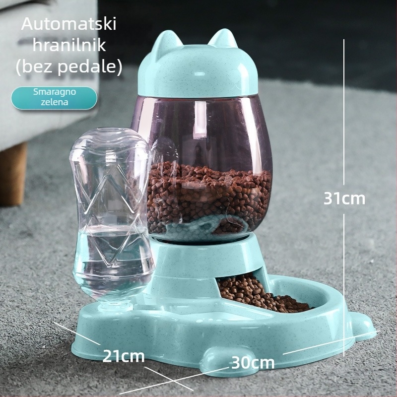 Aibang automatska hranilica za mačke s dispenzerom vode – nije uvezeno, kompatibilno s akvarijem