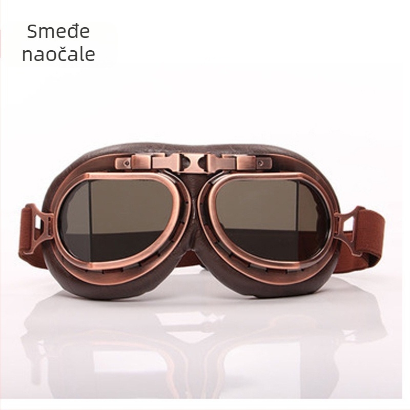 Jettel naočale za motocross – ABS, otporne na vjetar, potpuno kućište, unisex, kompatibilne s naočalama s trakom