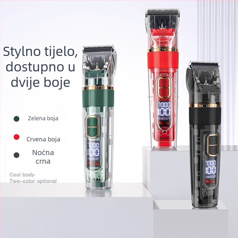 Set za šišanje dlaka kućnih ljubimaca: električni trimer za pse i mačke, ABS kućište, model G7