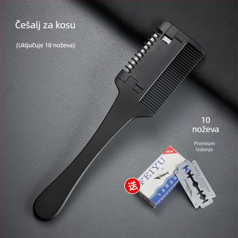 Četka za proredjivanje kose za kućnu frizuru, klasičan stil, volumen proredjivanja 1560 cm³