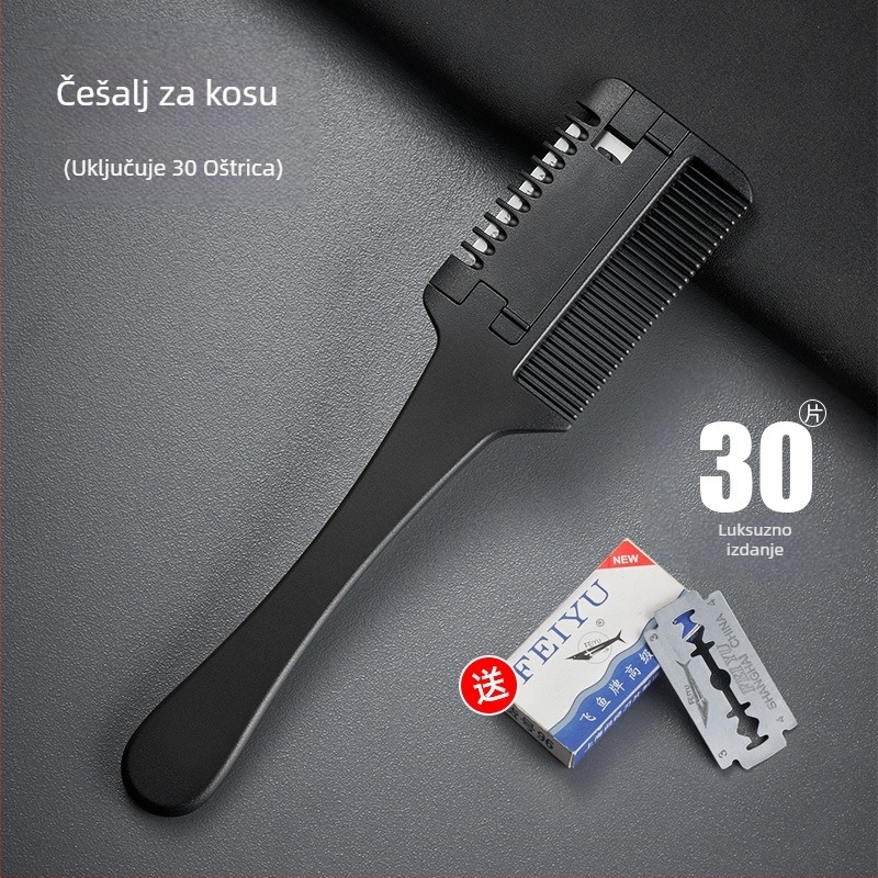 Četka za proredjivanje kose za kućnu frizuru, klasičan stil, volumen proredjivanja 1560 cm³