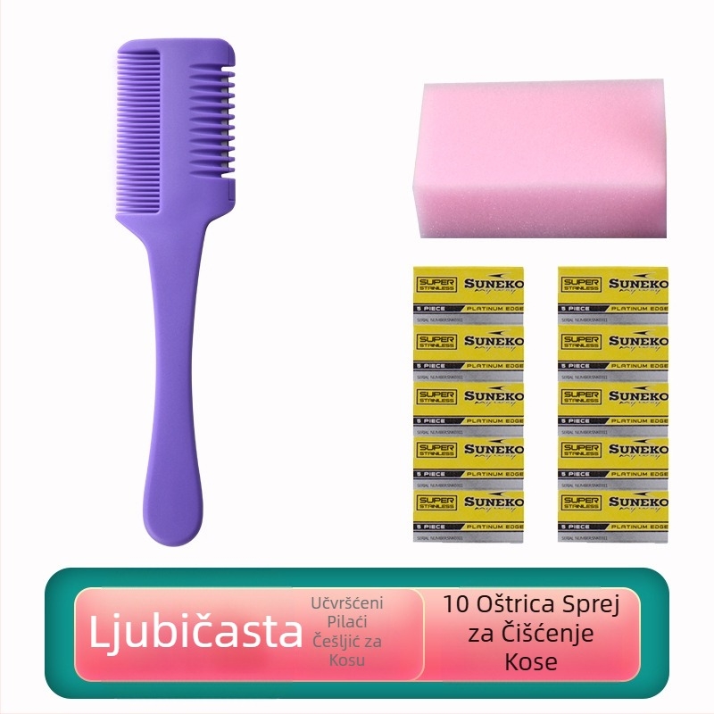 Četka za proredjivanje kose za kućnu frizuru, klasičan stil, volumen proredjivanja 1560 cm³