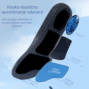 Sportska uložak za tenisice od PU, model Xd-6143, Dr. Song, apsorpcija udara i ventilacija, može se rezati, za tenisice