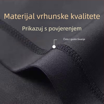 Unisex sportski komplet s dugim rukavima, brzo se suši, prozračni poliester-spandeks materijal, krojene hlače, za trčanje, nogomet i košarku