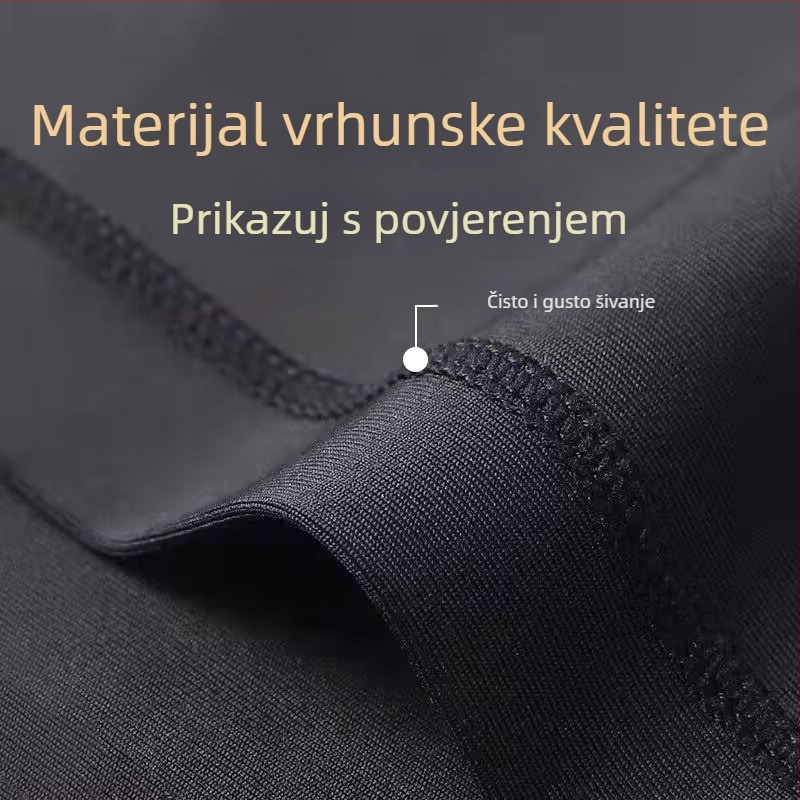 Unisex sportski komplet s dugim rukavima, brzo se suši, prozračni poliester-spandeks materijal, krojene hlače, za trčanje, nogomet i košarku