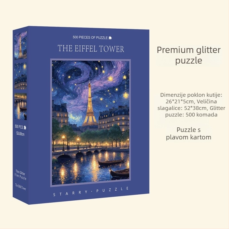 Plošni puzzle, kartonski materijal, podrijetlo Zhejiang, brend Great beauty, prilagodljivo prema nacrtima