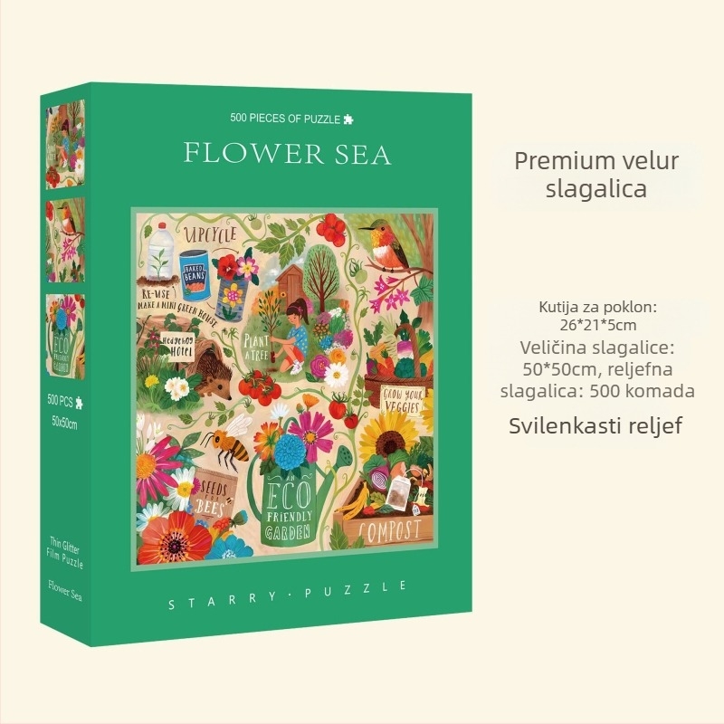 Plošni puzzle, kartonski materijal, podrijetlo Zhejiang, brend Great beauty, prilagodljivo prema nacrtima