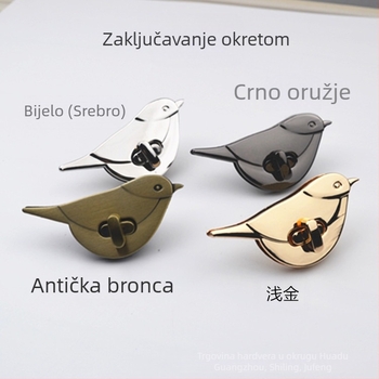 Katanac za prtljagu, metalni mehanizam za zaključavanje, težina 0.029 kg