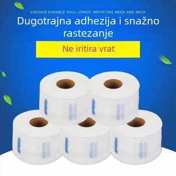 Jednokratna zaštitna papirna kragna za frizerski salon, marka Shengfa, porijeklo Guangzhou, namijenjeno isključivo za frizerske salone