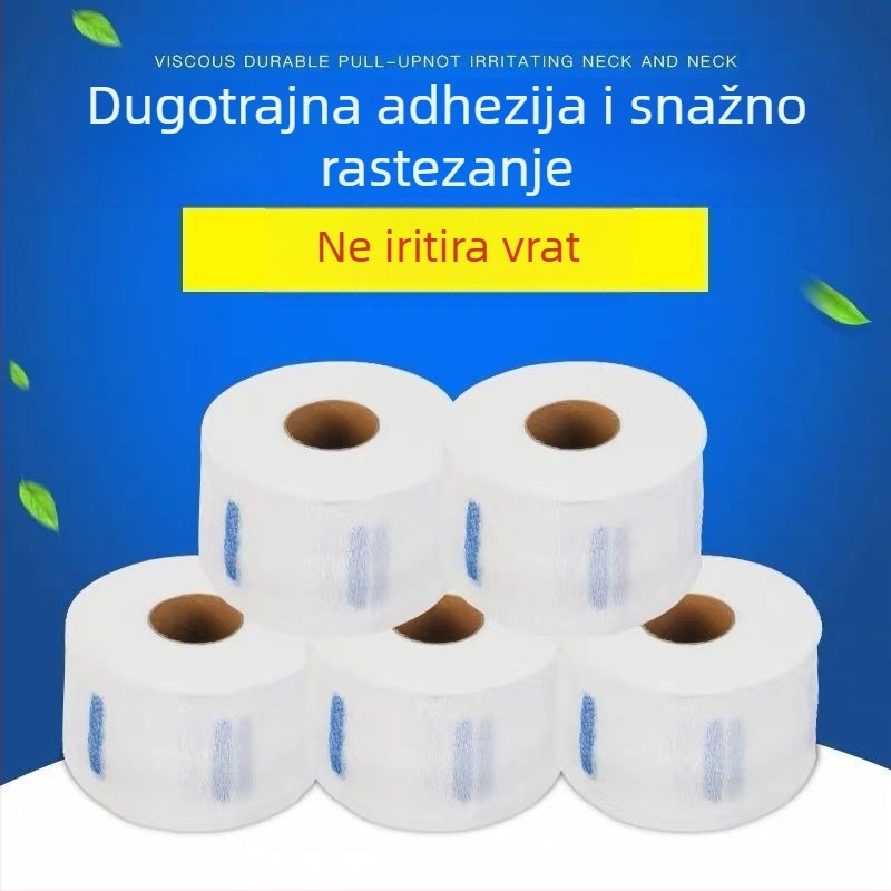 Jednokratna zaštitna papirna kragna za frizerski salon, marka Shengfa, porijeklo Guangzhou, namijenjeno isključivo za frizerske salone
