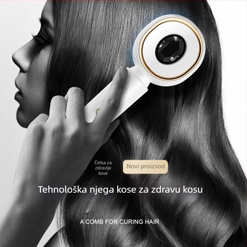 EMS mikro električni vibracijski češalj za masažu kose, kućna uporaba, model 2024, 3 postavke