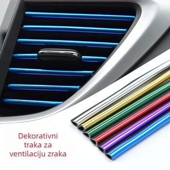 Dekorativna traka za otvor zraka - plastika, model Air Outlet Bright Strip, bez logotipa