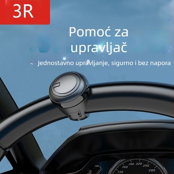 3R Povećivač volana — ABS tijelo, kompatibilan s većinom modela, težina 0,1 kg, ispis logotipa
