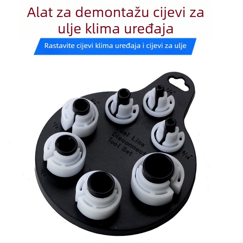 TURN 7-dijelni set alata za demontažu cijevi klima-uređaja