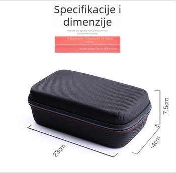 Torba za pohranu Fluke multimetra F117C/F17B+/F115C – EVA materijal, otporna na udarce, za stolnu upotrebu, marka XZR/Xin Zhong Ren, podrijetlo Shenzhen