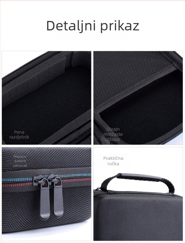 Torba za pohranu Fluke multimetra F117C/F17B+/F115C – EVA materijal, otporna na udarce, za stolnu upotrebu, marka XZR/Xin Zhong Ren, podrijetlo Shenzhen